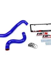 HPS Performance Products Blue Silicone Radiator & Heater Hose Kit for Ford Mustang GT 2015-2022                                     - 57-1502-BLUE - Image 2