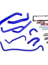 HPS Blue Reinforced Silicone Radiator & Heater Hose Kit Ford Mustang 3.7L V6 2015-2022                                     - 57-1506-BLUE - Image 2