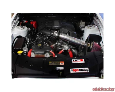 HPS Red Reinforced Silicone Radiator & Heater Hose Kit Ford Mustang 3.7L V6 2015-2022 - 57-1506-RED