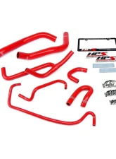HPS Red Reinforced Silicone Radiator & Heater Hose Kit Ford Mustang 3.7L V6 2015-2022                                     - 57-1506-RED - Image 2