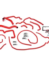 HPS Performance Products Red Silicone Radiator + Heater Hose Kit for 2010-2013 Mazda Mazdaspeed 3 2.3L Turbo                                     - 57-1512-RED - Image 2