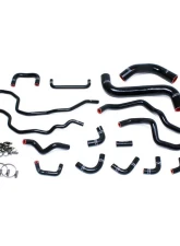 HPS Performance Products Black Silicone Radiator & Heater Hose Kit for 2015-2021 Subaru WRX STI 2.5L Turbo                                     - 57-1516-BLK - Image 3
