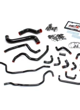 HPS Performance Products Black Silicone Radiator & Heater Hose Kit for 2015-2021 Subaru WRX STI 2.5L Turbo                                     - 57-1516-BLK - Image 3