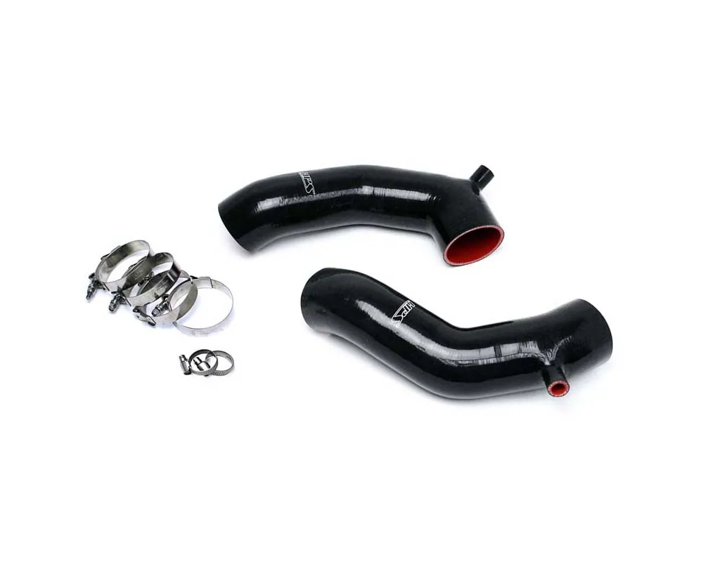 HPS Black Reinforced Silicone Post MAF Air Intake Hose Kit Infiniti Q70 5.6L V8 14-16 - 57-1517-BLK