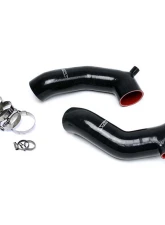 HPS Black Reinforced Silicone Post MAF Air Intake Hose Kit Infiniti Q70 5.6L V8 14-16                                     - 57-1517-BLK - Image 4