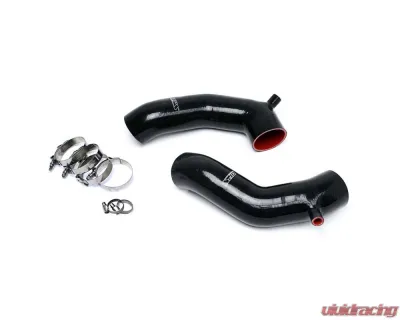 HPS Black Reinforced Silicone Post MAF Air Intake Hose Kit Infiniti Q70 5.6L V8 14-16 - 57-1517-BLK