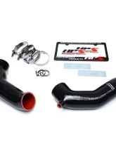HPS Black Reinforced Silicone Post MAF Air Intake Hose Kit Infiniti Q70 5.6L V8 14-16                                     - 57-1517-BLK - Image 2