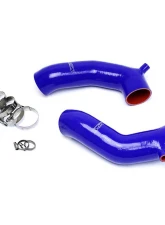 HPS Blue Reinforced Silicone Post MAF Air Intake Hose Kit Infiniti M56 5.6L V8 11-13                                     - 57-1517-BLUE - Image 4