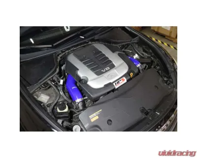 HPS Blue Reinforced Silicone Post MAF Air Intake Hose Kit Infiniti M56 5.6L V8 11-13 - 57-1517-BLUE