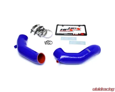 HPS Blue Reinforced Silicone Post MAF Air Intake Hose Kit Infiniti M56 5.6L V8 11-13 - 57-1517-BLUE