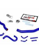 HPS Reinforced Blue Silicone Radiator + Heater Hose Kit Coolant for Hyundai 12-16 Genesis Coupe 3.8L V6 Left Hand Drive                                     - 57-1518-BLUE - Image 2