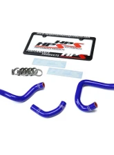 HPS Performance Products Blue Silicone Heater Hose Kit for 93-98 Toyota Supra MK4 2JZ Turbo                                     - 57-1521-BLUE - Image 2