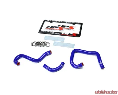 HPS Performance Products Blue Silicone Heater Hose Kit for 93-98 Toyota Supra MK4 2JZ Turbo - 57-1521-BLUE