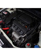 HPS Performance Products Red Silicone Radiator Hose Kit for 01-05 Honda Civic 1.7L Manual Trans                                     - 57-1525-RED - Image 2