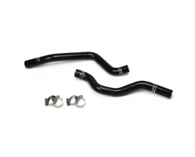 HPS Black Reinforced Silicone Heater Hose Kit Coolant for Mitsubishi 2008-2017 Lancer 2.0L 2.4L DE ES GTS