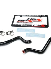 HPS Black Reinforced Silicone Heater Hose Kit Coolant for Mitsubishi 2008-2017 Lancer 2.0L 2.4L DE ES GTS                                     - 57-1529-BLK - Image 2