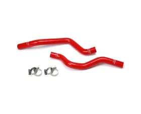 HPS Red Reinforced Silicone Heater Hose Kit Coolant for Mitsubishi 2008-2017 Lancer 2.0L 2.4L DE ES GTS