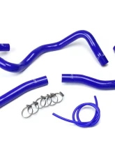 HPS Blue Reinforced Silicone Radiator Hose Kit Coolant for Mitsubishi 2008-2017 Lancer 2.0L 2.4L DE ES GTS                                     - 57-1530-BLUE - Image 3