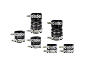 HPS Performance 4-ply reinforced fluorolined silicone, replaces OEM rubber intercooler boots Ford 7.3L V8