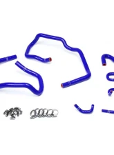HPS Reinforced Blue Silicone Heater Hose Kit Coolant for Toyota 10-14 FJ Cruiser 4.0L V6                                     - 57-1547-BLUE - Image 2