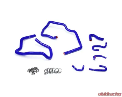 HPS Reinforced Blue Silicone Heater Hose Kit Coolant for Toyota 10-14 FJ Cruiser 4.0L V6 - 57-1547-BLUE