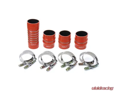 HPS High Temp Aramid Reinforced Silicone Intercooler Hose Boots Kit for Dodge 2003-2007 Ram Pickup 5.9L Cummins Diesel - 57-1568