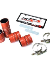 HPS High Temp Aramid Reinforced Silicone Intercooler Hose Boots Kit for Dodge 2003-2007 Ram Pickup 5.9L Cummins Diesel                                     - 57-1568 - Image 2