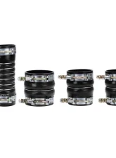 HPS Black High Temp Aramid Reinforced Silicone Intercooler Hose Boots Kit Dodge Ram 2500/3500 Pickup 6.7L Cummins Diesel 2007-2009                                     - 57-1569-BLK - Image 3