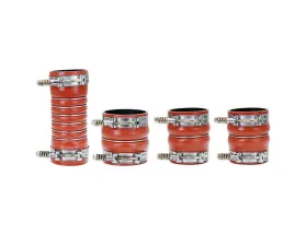 HPS High Temp Aramid Reinforced Silicone Intercooler Hose Boots Kit for Dodge 2007-2010 Ram Pickup 6.7L Cummins Diesel
