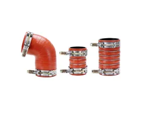 HPS High Temperature Aramid Reinforced Silicone Intercooler Hose Boots Kit Chevrolet | GMC 6.6L Duramax 2006-2010