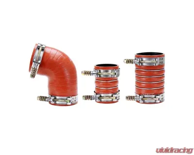 HPS High Temperature Aramid Reinforced Silicone Intercooler Hose Boots Kit Chevrolet | GMC 6.6L Duramax 2006-2010 - 57-1573