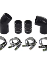HPS Performance 4-ply reinforced fluorolined silicone, replaces OEM rubber intercooler boots                                     - 57-1574-BLK - Image 3