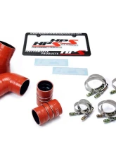 HPS High Temp Aramid Reinforced Silicone Intercooler Turbo Hose Boots Kit with T Bolt Clamps Chevy Silverado 2500 HD 2004-2005                                     - 57-1574 - Image 2