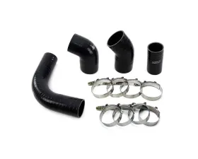 HPS Black Ultra High Temp Reinforced Silicone Intercooler Hose Boots Kit Chevrolet Silverado 2002-2004