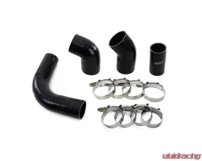 HPS Black Ultra High Temp Reinforced Silicone Intercooler Hose Boots Kit Chevrolet Silverado 2002-2004 - 57-1575-BLK
