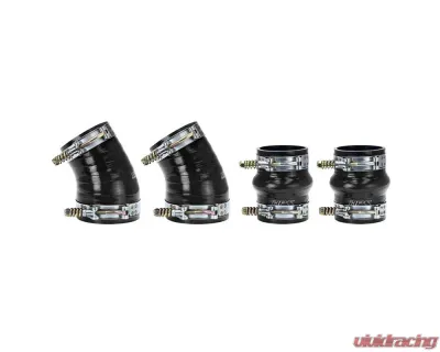 HPS Black Ultra High Temp Reinforced Silicone Intercooler Hose Boots Kit Dodge Ram 1994-2002 - 57-1576-BLK