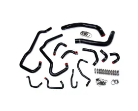 HPS Black Reinforced Silicone Radiator + Heater Hose Kit for Toyota 16-20 Tacoma 3.5L V6