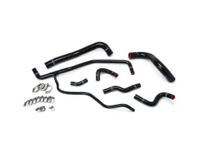 HPS Black Silicone OEM Replacement Radiator Hose includes Heater Hose Kit Coolant Dodge Charger 2011-2017