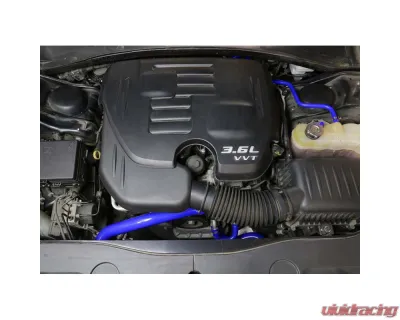 HPS Blue Silicone OEM Replacement Radiator Hose includes Heater Hose Kit Coolant Dodge Charger 2011-2017 - 57-1583-BLUE