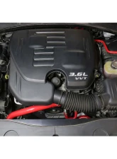 HPS Performance High Temp 3-ply Reinforced Silicone,Replace Rubber Radiator Heater Coolant Hoses                                     - 57-1583-RED - Image 2