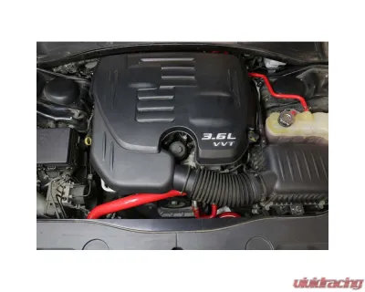 HPS Performance High Temp 3-ply Reinforced Silicone,Replace Rubber Radiator Heater Coolant Hoses - 57-1583-RED