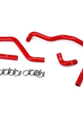 HPS Performance Products Red Silicone Heater Hose Kit for 1984-1988 Toyota 22RE Non Turbo EFI                                     - 57-1587-RED - Image 2
