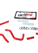 HPS Performance Products Red Silicone Heater Hose Kit for 1984-1988 Toyota 22RE Non Turbo EFI                                     - 57-1587-RED - Image 2