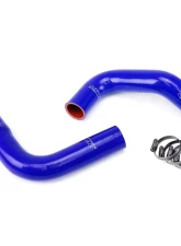 HPS Blue Silicone OEM Replacement Radiator Coolant Hose Kit Jeep CJ7 1976-1986                                     - 57-1588-BLUE - Image 2