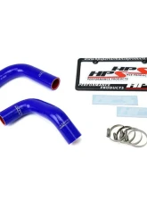 HPS Blue Silicone OEM Replacement Radiator Coolant Hose Kit Jeep CJ7 1976-1986                                     - 57-1588-BLUE - Image 2