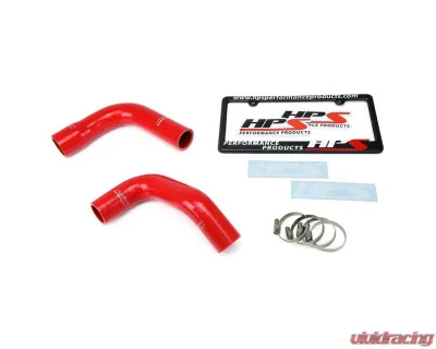 HPS Red Silicone OEM Replacement Radiator Coolant Hose Kit Jeep CJ7 1976-1986 - 57-1588-RED