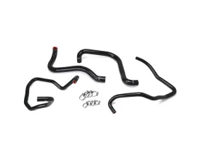 HPS Black Reinforced Silicone Radiator + Heater Hose Kit for Jeep 03-06 Wrangler TJ SE 2.4L 4Cyl Left Hand Drive