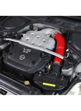 HPS Red Reinforced Silicone Post MAF Air Intake Hose Kit for Nissan 03-06 350Z 3.5L V6                                     - 57-1591-RED - Image 2