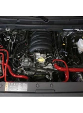 HPS Performance Products Red Silicone Radiator Coolant Hose Kit for 2014-2017 Chevy Silverado & Cadillac Escalade ESV                                     - 57-1594R-RED - Image 2