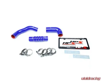HPS Performance Products Blue Silicone Intercooler Turbo Hose Kit for Honda Civic 2016-2019 - 57-1599-BLUE